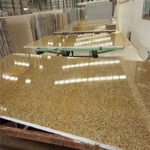 G682 nevelige roestgele granietplaat