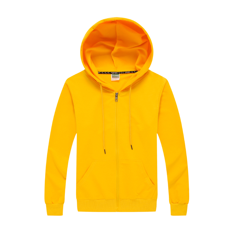 # 207-LightWeight sweater met capuchon en volledige ritssluiting