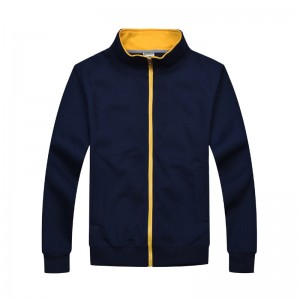 # 303-LightWeight sweater met contrastrits