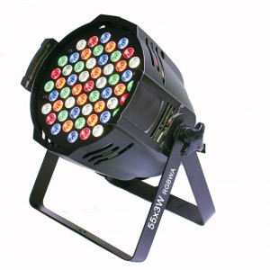 55 * 3w RGBWA par licht