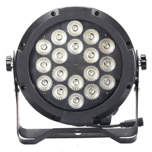 18 * 12w RGBW 4in1 waterdicht par licht