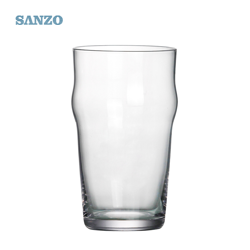 Sanzo Custom Logo Bierglas Cup Mok Kristalglazen Handgemaakte Bierpulbekers