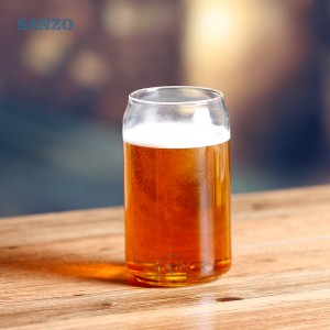 Sanzo 500ml Bierpul Glas Custom Bierpullen Goedkoop Nonic Bierglas