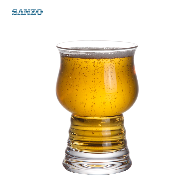 Sanzo 6oz bierglas op maat bedrukt bierglas Octagon bierglas