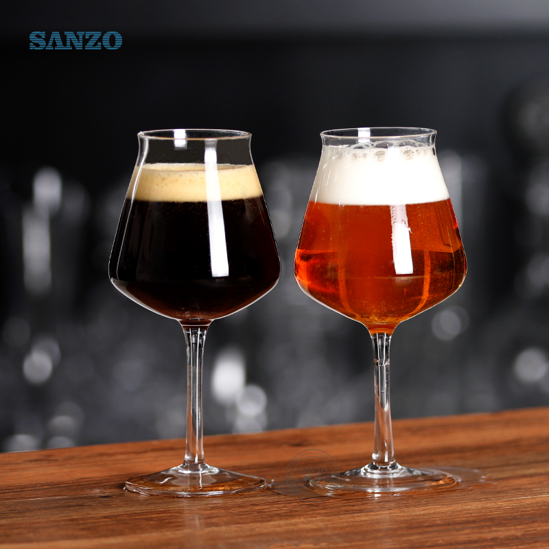 Sanzo Alcohol Bierglas Op maat gemaakt Handgemaakt helder bier Steins Perfect bierglas