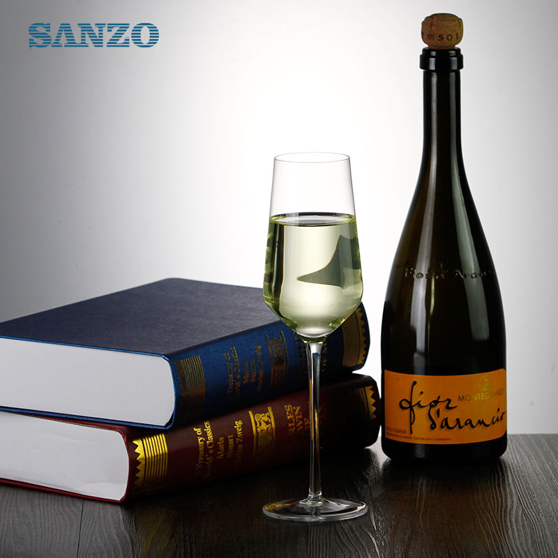 SANZO Zwart Loodvrij Aangepast formaat Drinken Champagne Glas Aangepast Champagne Fluiten Roze Fluitglas Champagne