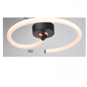 LED-plafondlamp met acrylbuis