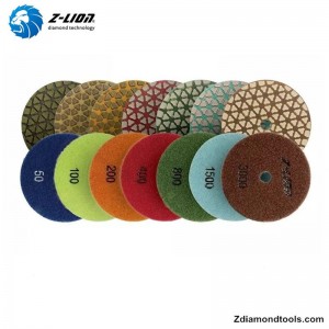 ZL-123J polijstpads van harsvloeren voor steenprojecten