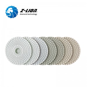 ZL-123CW harsgebonden diamantpolijstpads voor kwartssteen