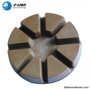 ZL-16A 3 inch hybride harde diamantkussentjes van hars voor beton