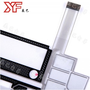 Transparante aanraakgevoelige schakelaar