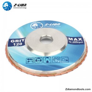 ZL-WMC6401 aluminium diamantslijpschijven graniet voor steen