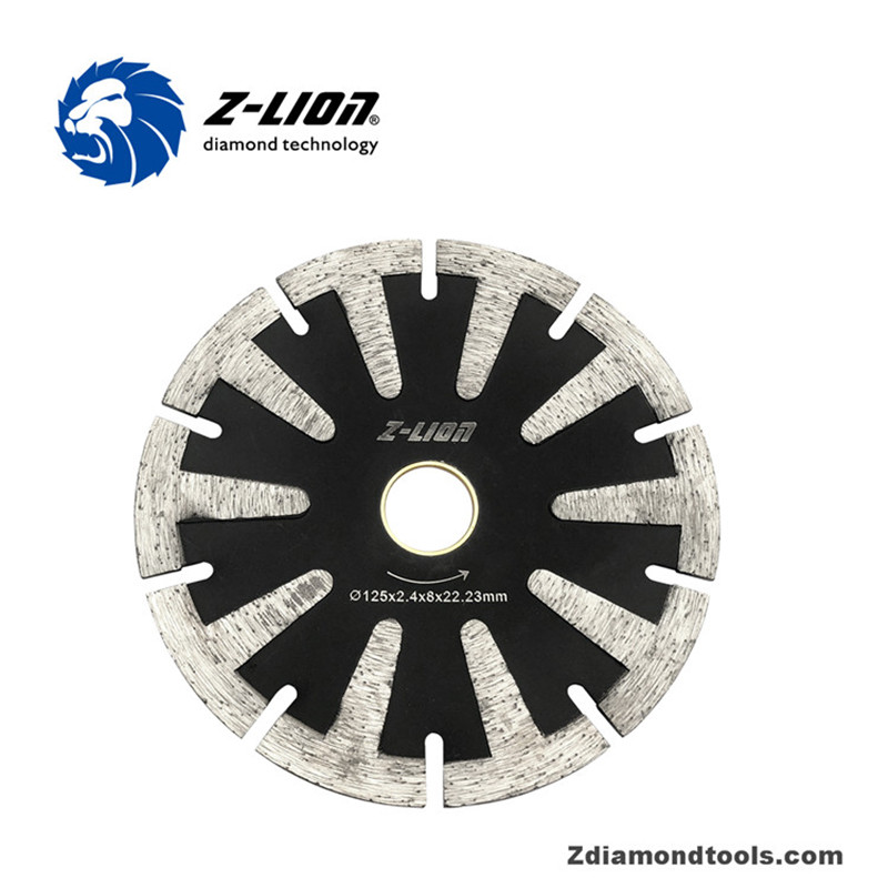 ZL-HB04 T-segment convex granietblad voor kunststeen