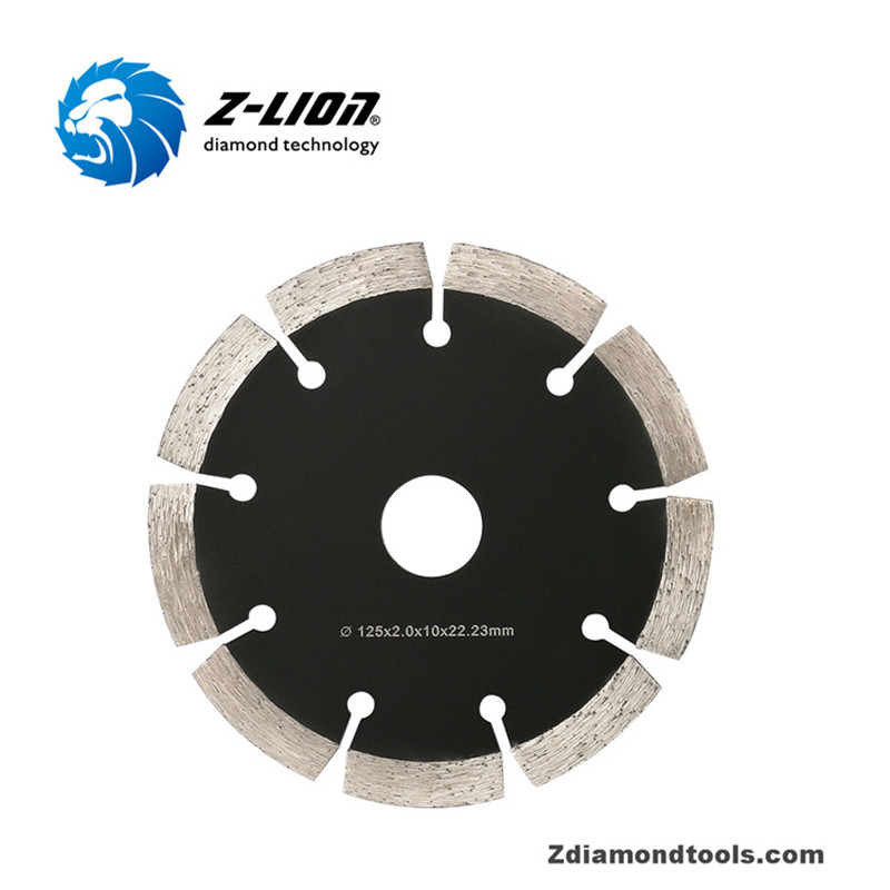 ZL-HB07 diamantzaagblad voor het zagen van graniet met tanden met driehoeksbescherming