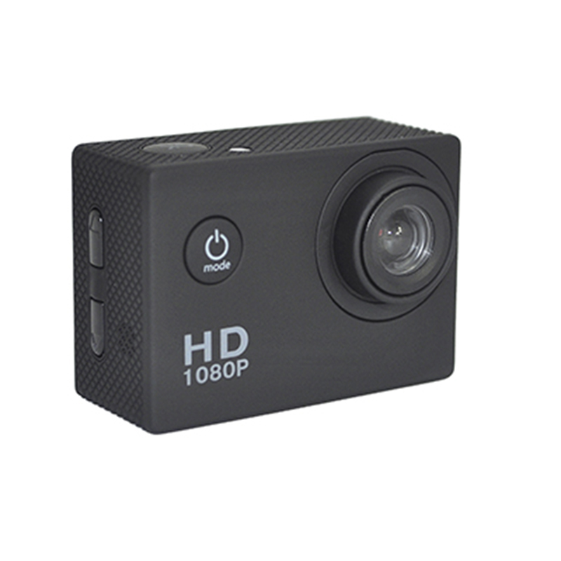 Draagbare Real HD 720P actiecamera 140 graden kijkhoek 2,0-inch scherm D12A