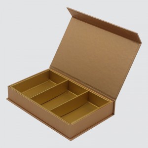 Custom Book Box Hhomemade Logo Tea Royale geschenkdoos