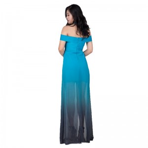 Flash vervaagde chiffon bandage rok