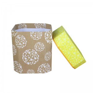 Geurkaars met speciale afmetingen deksel Geschenkdoos