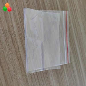 Fabrieksprijs aangepast drukformaat herbruikbare doorzichtige persafdichting plastic PE PP zip-lock verpakking voor voedsel \/ kledingstuk