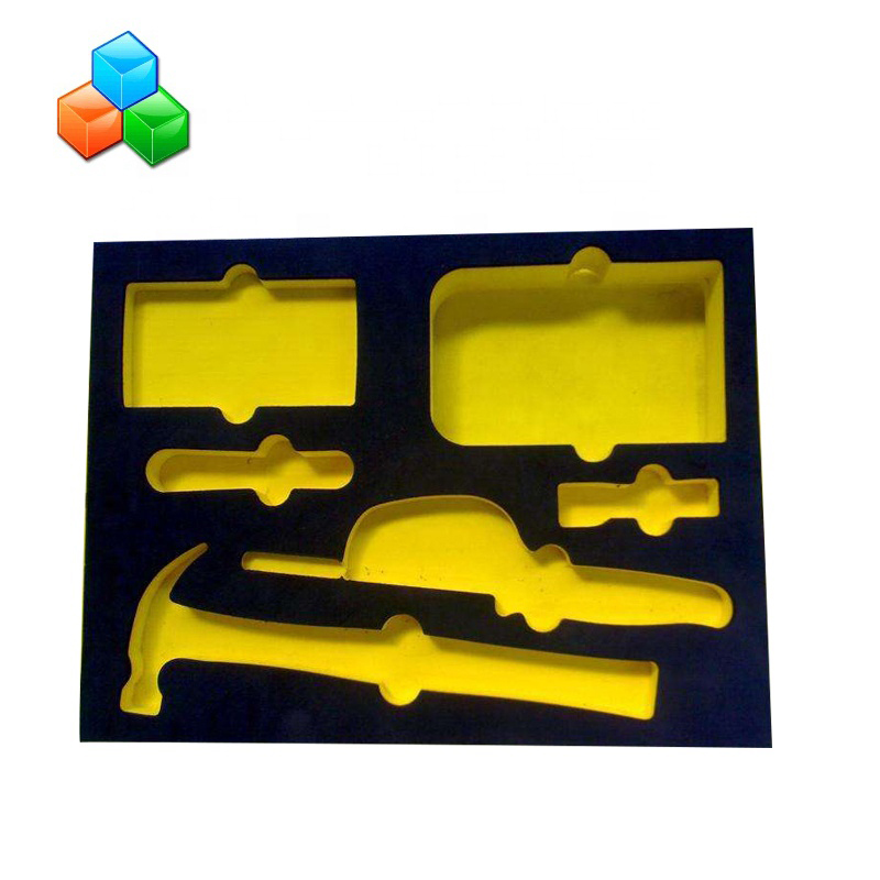 Goede kwaliteit gemaakt in China ontwerp kleur vorm eva epe spons schuim inzetstuk voor sieraden doos beschermende speelgoed inzetstukken in doos