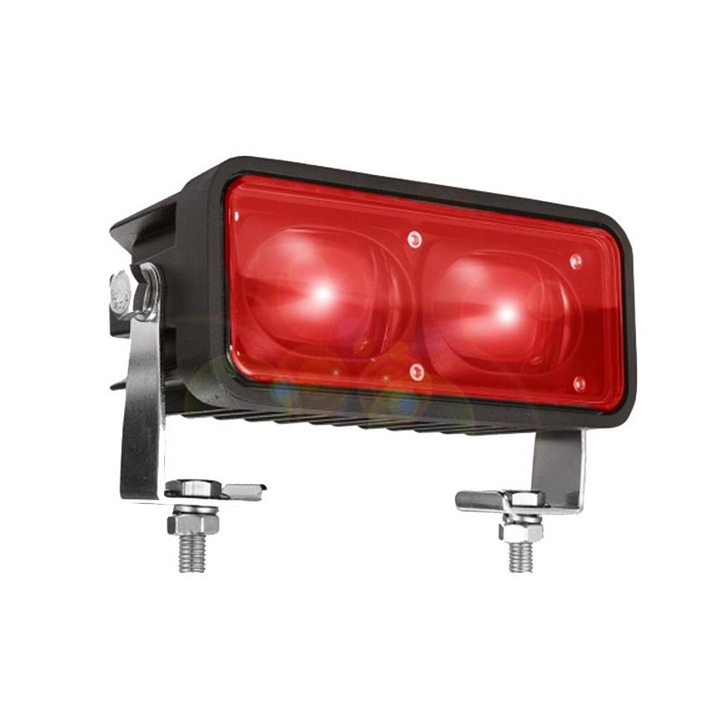 E; ectric Stacker Waarschuwing Rood Zone Veiligheidslicht