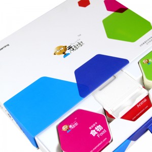 Ladetype Creatieve aangepaste geschenkdoos plus blisterartikelen weergeven