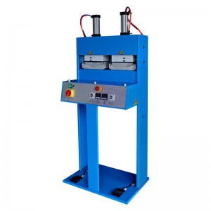 schoen BOVENSTE VOORBEREIDING thermoplastische neuskap puff koppeling fusing bevestigingsmachine