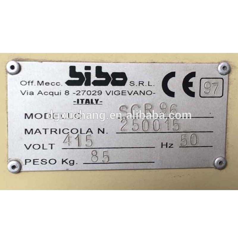 lederen riem machine bibo SCR-96 ontlader