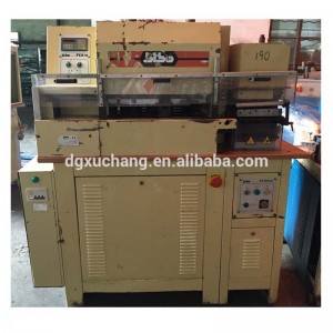 Bibo Automatische pons- en stempelmachine voor lederen riemen