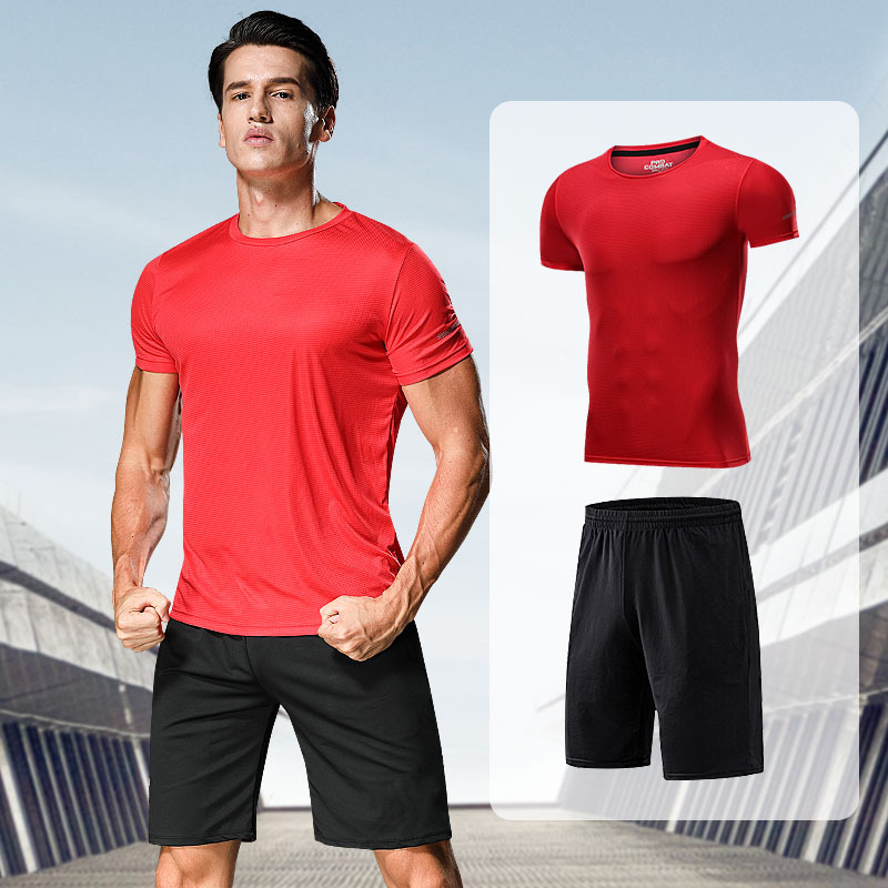 FDMM004 - Heren Cool Dry Fit T-shirts met korte mouwen en ronde hals
