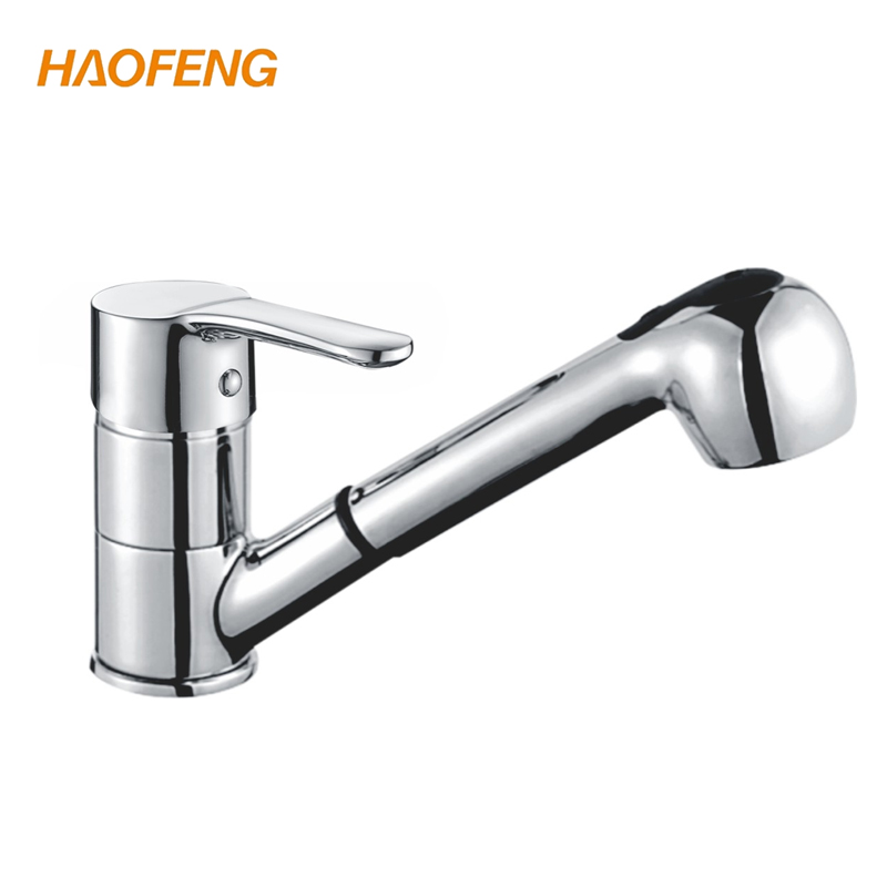 kitcken uittrekbare kraan flexibel sproei-5909-A