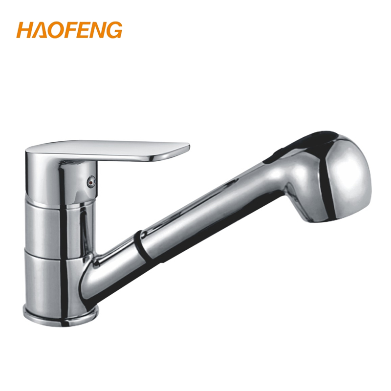 kitcken uittrekbare kraan flexibele spray-6409-A