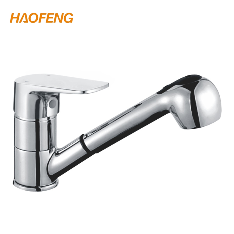kitcken uittrekbare kraan flexibele spray-6809-A