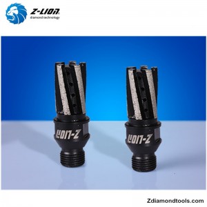 ZL-XD02 Diamond Finger Router Bits voor steenboren