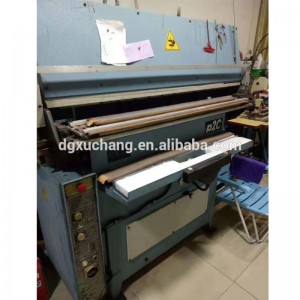 italiaanse lederen riem embossing machine, lederen riem making machine