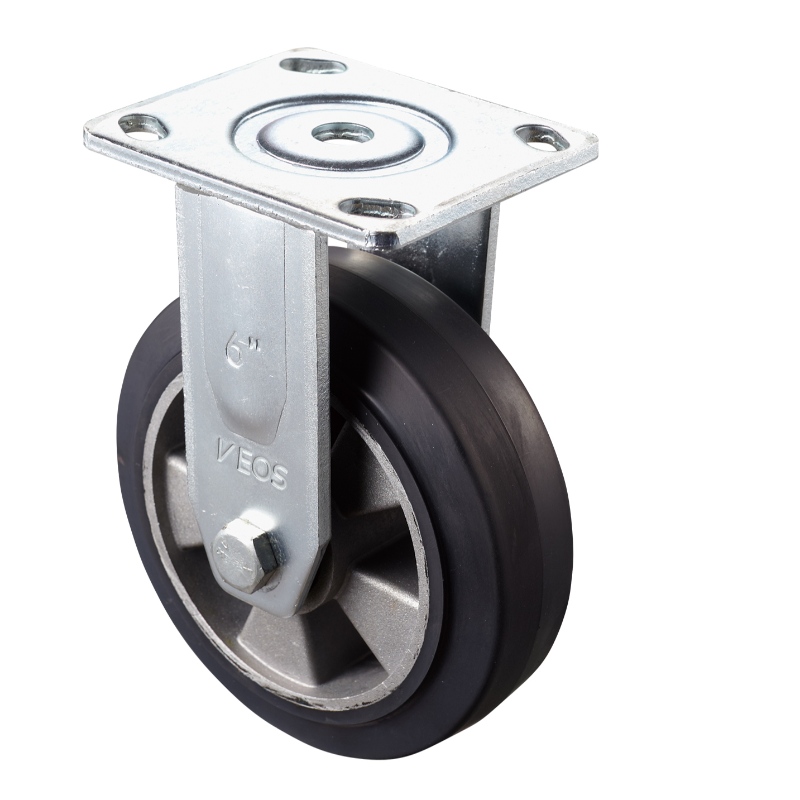 Heavy Duty - Verchroomde behuizing met Black2 TPE wiel