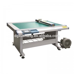 cnc leer snijden monster schoenpatroon snijmachine graphtec plotter