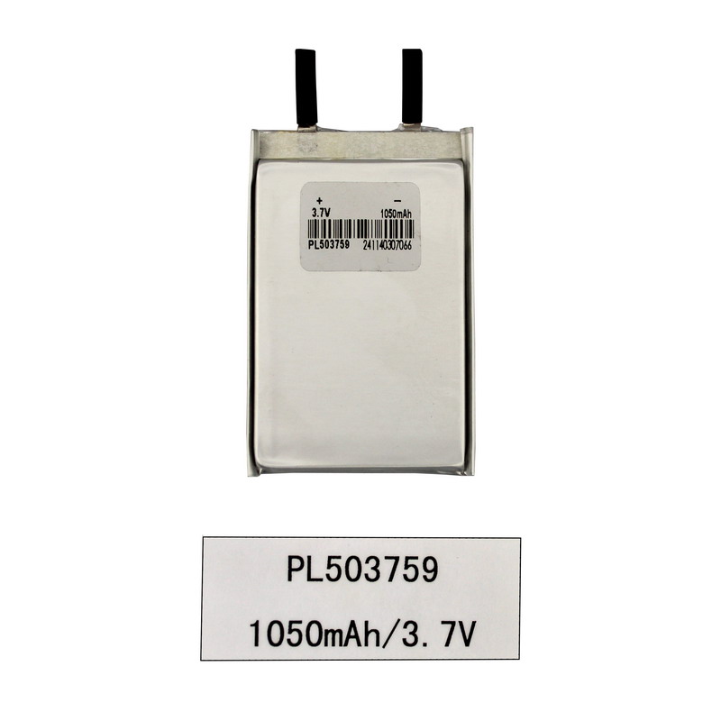 3,7 V lithium-ion-lipopolymeer 1050 mAh digitale productbatterij