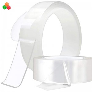 multifunctionele wasbare herbruikbare afneembare dubbelzijdige sterke zelfklevende gel grip magische nano zuigtape