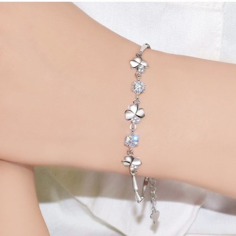 Saphire dames armband zirconia armband