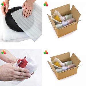 schokbestendige antistatische epe schuimzak PE PO-film verdikking geëxpandeerde polyethyleen verpakkingstas