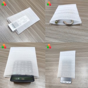 schokbestendige antistatische epe schuimzak PE PO-film verdikking geëxpandeerde polyethyleen verpakkingstas