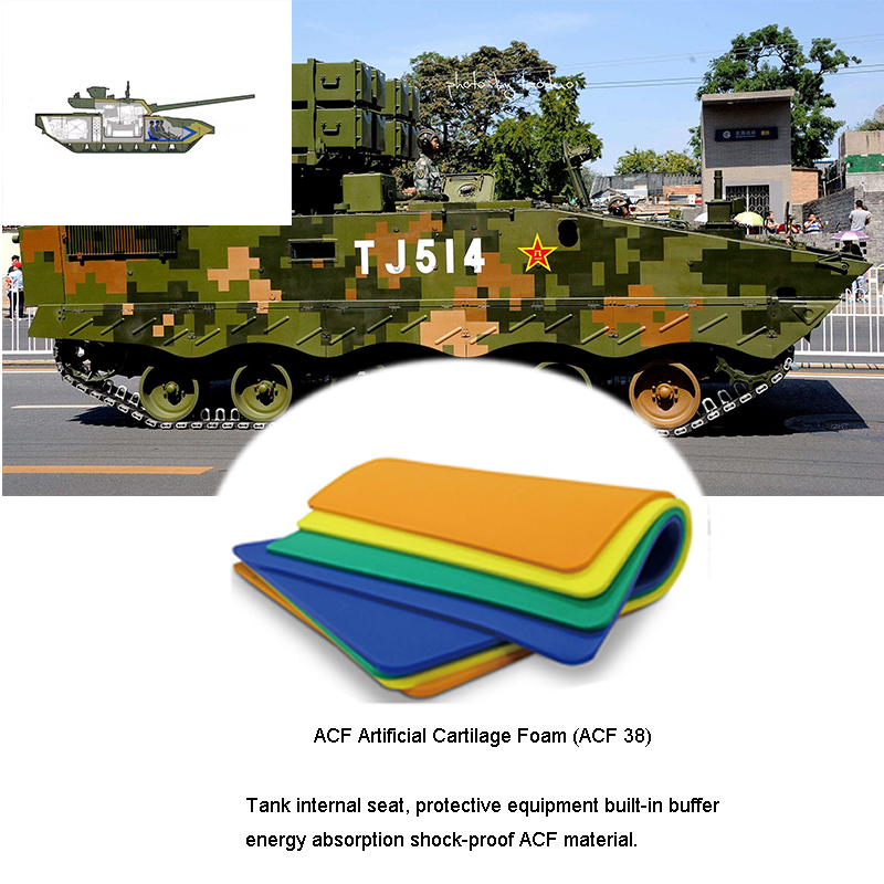 Militaire tank Airdrop houdt tank stabiel wiel zitkussen materialen （ACF）