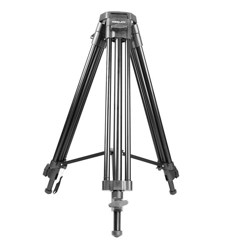 KINGJOY VT-2500 Professionele 3-delige Mg-Al aluminium video-fotostatiefkit voor camcorder
