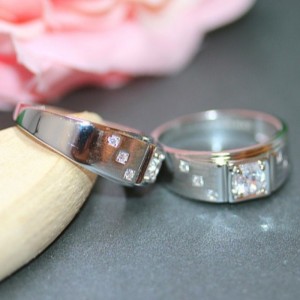 Heren ringen zirconia heren statement ringen 925 sterling zilveren platina belofte ringen voor mannen