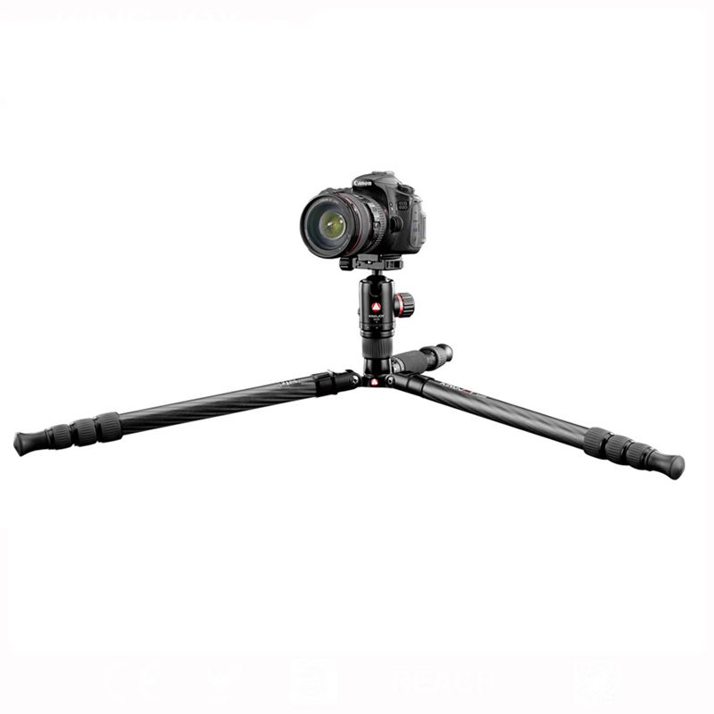 Kingjoy K2208 Travel Series Carbon Statief met QH20 balhoofd
