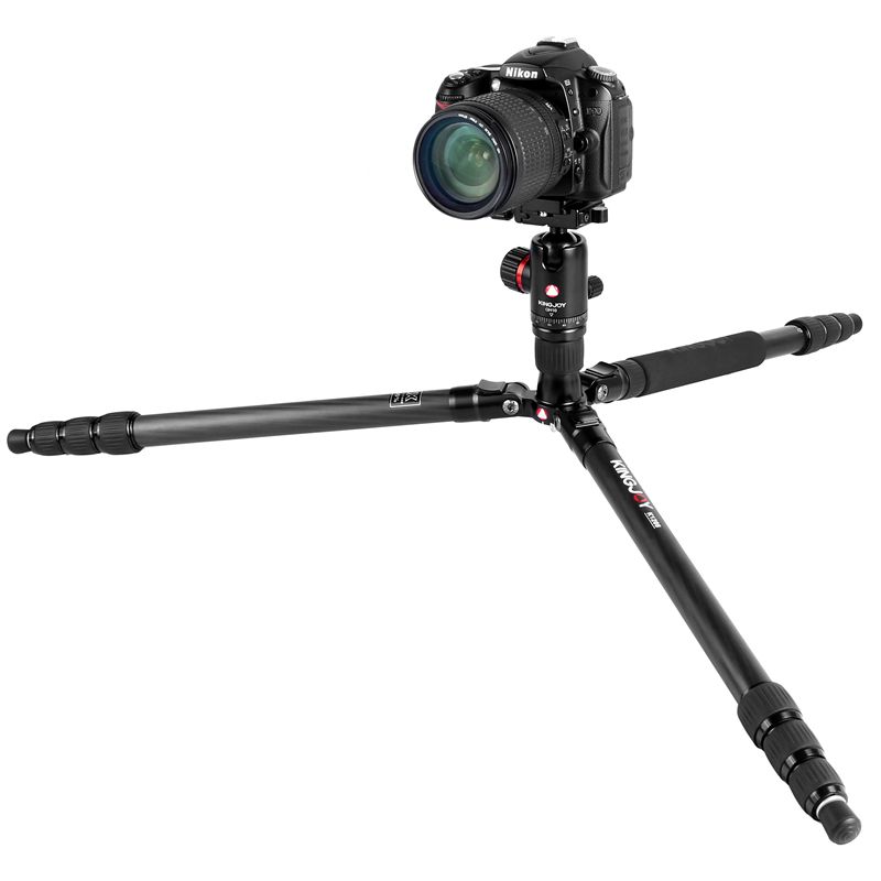 Kingjoy K1208 Light Travel Series Carbon statief met QH10 balhoofd en draagtas