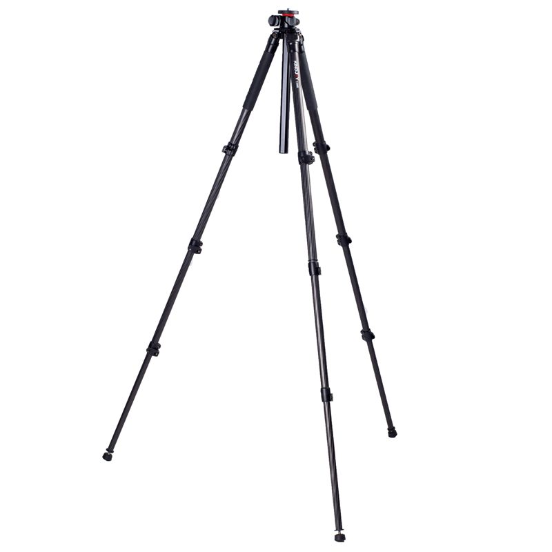Kingjoy professionele carbon lichtgewicht statiefcamera voor foto F1208R