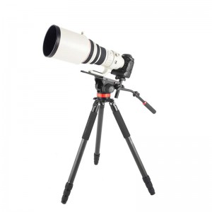 Kingjoy K6208 Heavey Duty Carbon Video- en fotostatief