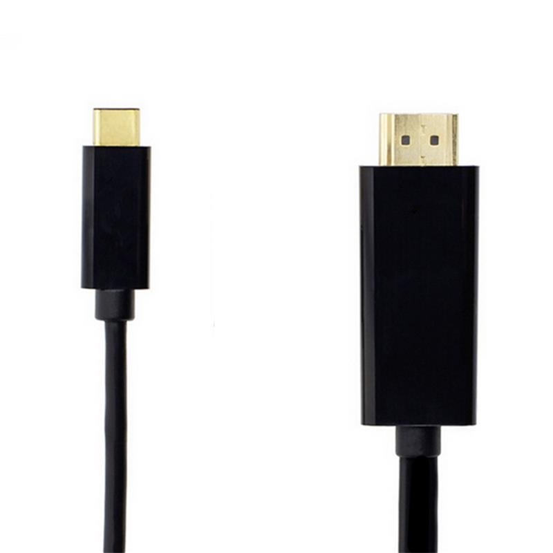 USB C naar HDMI-kabel 6ft (4K @ 60Hz), USB Type C naar HDMI-kabel [compatibel met Thunderbolt 3] voor MacBook Pro 16 '' 2019/2018/2017, MacBook Air / iPad Pro 2019/2018, Surface Book 2, Samsung S10 , en meer